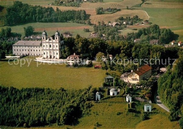 Maria Plain Fliegeraufnahme Wallfahrtsbasilika