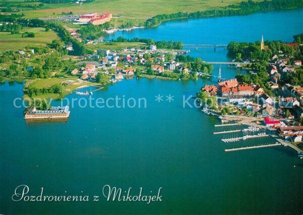 Mikolajki Ostpreussen Fliegeraufnahme PAN Dragon