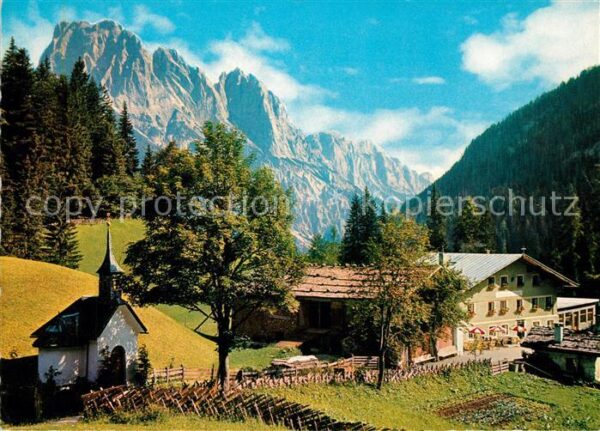 Hirschbuehel-Mooswacht Mühlsturzhorn Weissbach bei Lofer