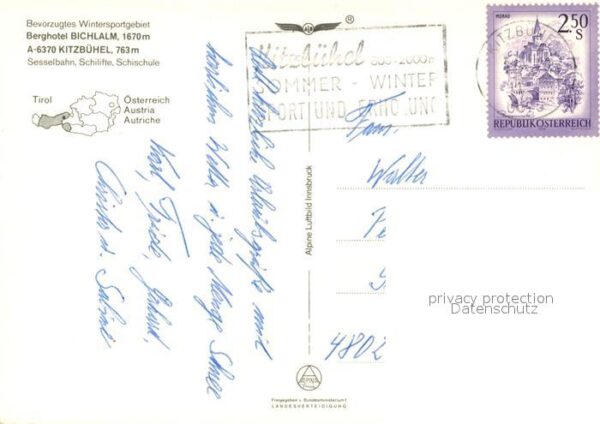 Kitzbuehel Tirol Berghotel Bichlalm Fliegeraufnahme – Bild 2