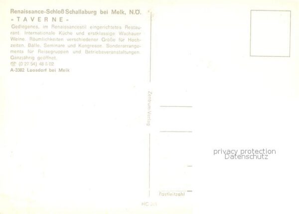 Schallaburg Loosdorf Taverne Schloß – Bild 2