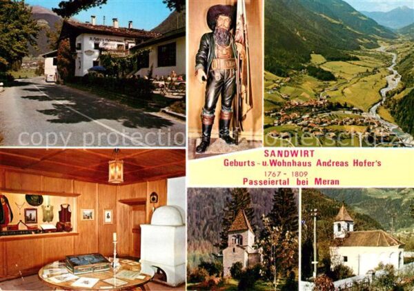Merano Meran Sandwirt Geburts- und Wohnhaus Andreas