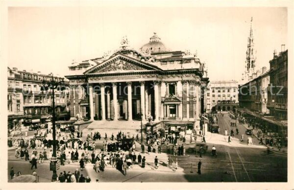 Bruxelles Bruessel La Bourse