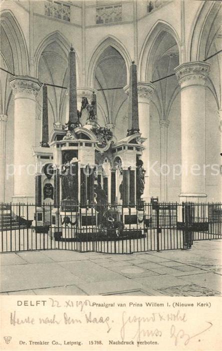 Delft Praalgral van Prins Willem I
