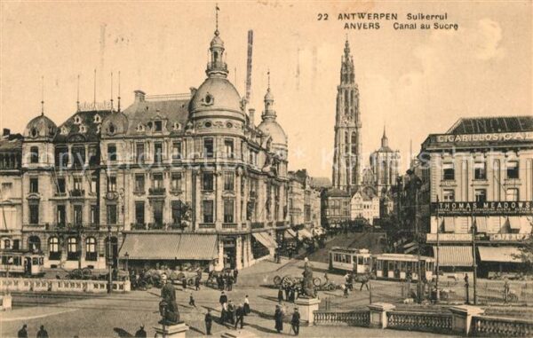 Antwerpen Anvers Canal au Sucre