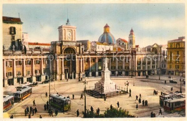 Napoli Neapel Piazza Dante