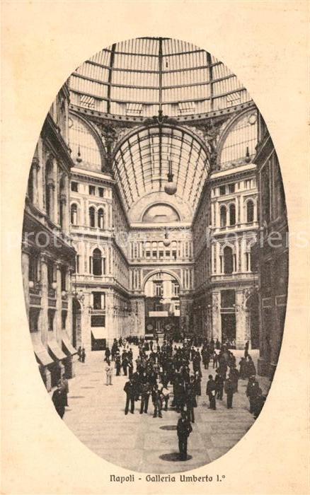 Napoli Neapel Galleria Umberto I