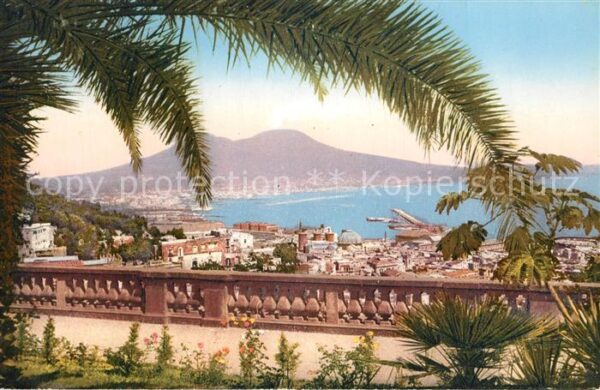 Napoli Neapel Stadtpanorama