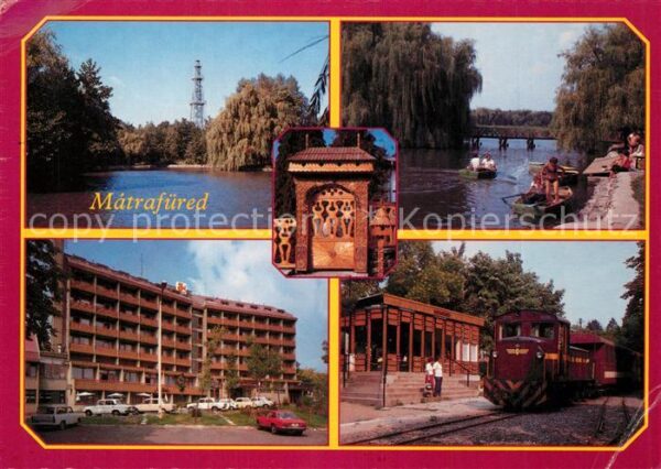 Matrafuered Hotelanlage Eisenbahn Bootsanlegestelle