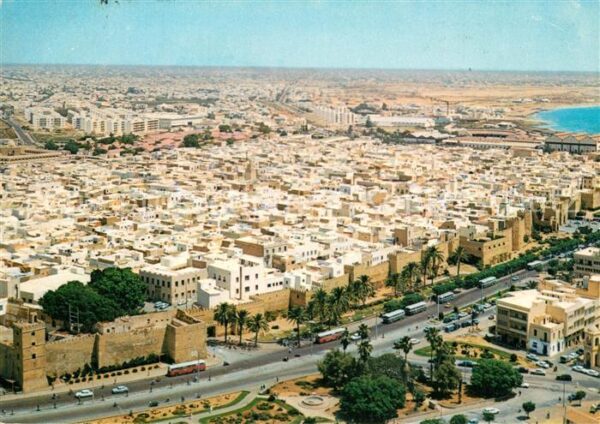 Sfax Tunesie Fliegeraufnahme