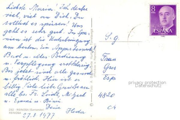 Reinosa Stadtansichten Weide Staudamm – Bild 2