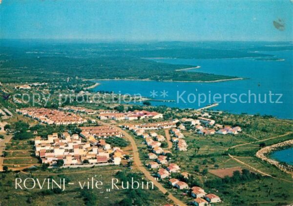 Rovinj Istrien Fliegeraufnahme