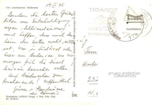 Litzelstetten Bodensee Fliegeraufnahme – Bild 2