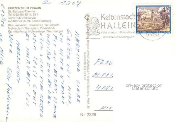 Vigaun Bad Kurzentrum Sankt Barbara Therme – Bild 2