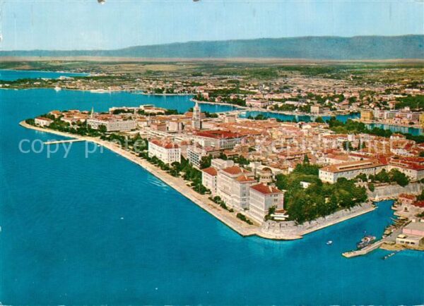 Zadar Zadra Zara Fliegeraufnahme