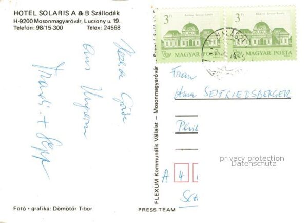 Mosonmagyarovar Hotel Solaris A & B Szallodak – Bild 2