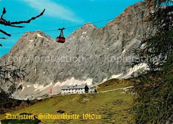 Ramsau Dachstein Steiermark Gondelbahn Dachstein Südwandhütte