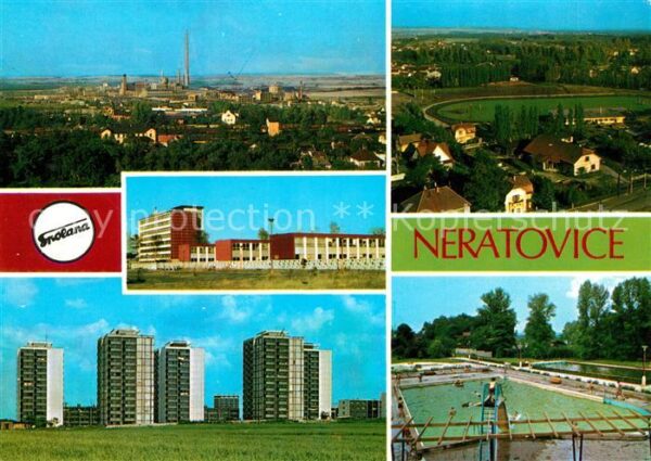 Neratovice Schwimmbad Panorama Hotelanlagen