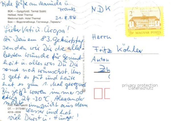 BuekBuekuerdoe Bad Hotel Thermal – Bild 2