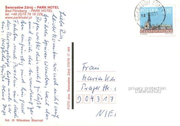 Bad Flinsberg Swieradow Zdroj Park Hotel – Bild 2