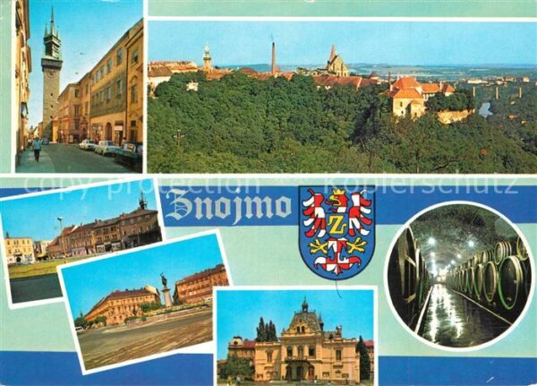 Znojmo Rathaus Schloss Weinkeller