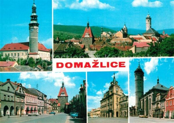 Domazlice Stadtansichten