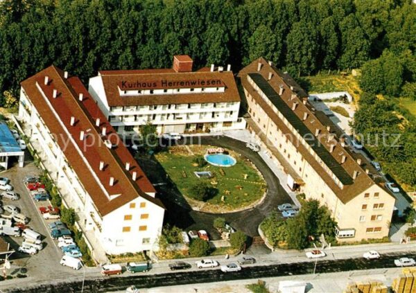 Bad Mergentheim Fliegeraufnahme Kurhaus Herrenwiesen