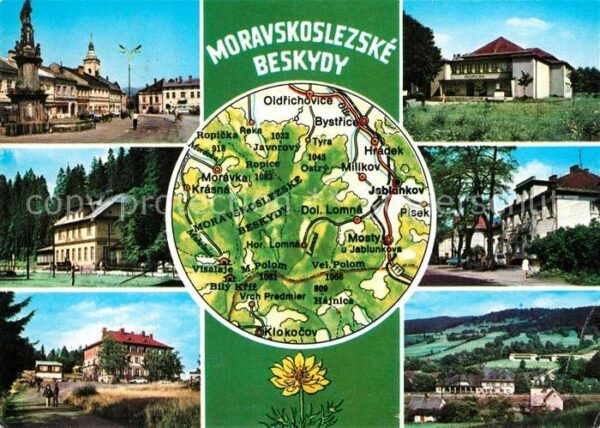 Moravskoslezske Stadtansichten Kirche Denkmal