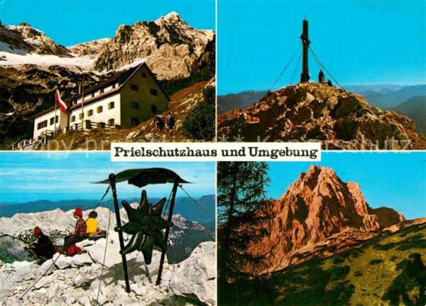 Hinterstoder Tote Gebirge Prielschutzhaus Spitzmauer