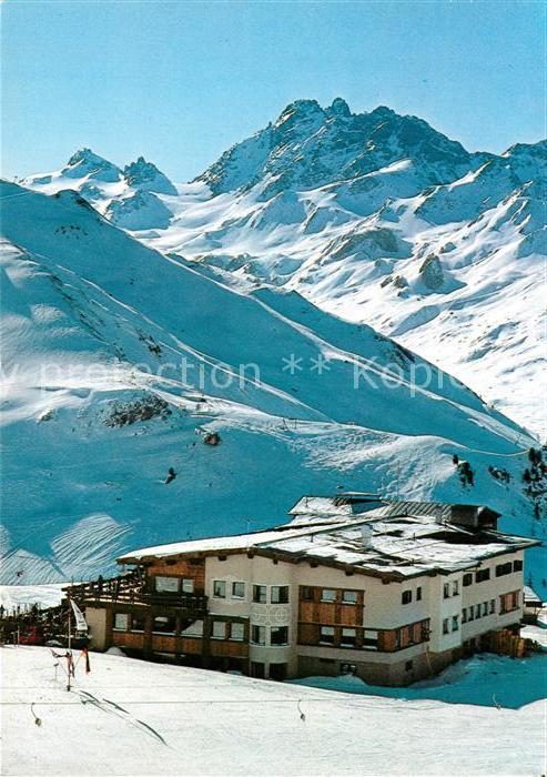 Ischgl Silvretta Skiarena Winterpanorama Idalp