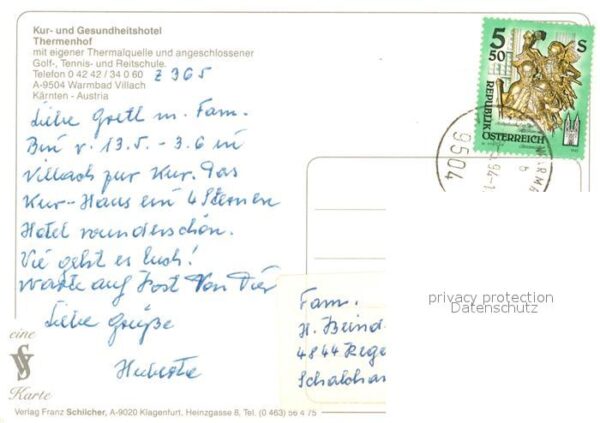 Villach Kaernten Hotel Thermenhof Schwimmbad – Bild 2