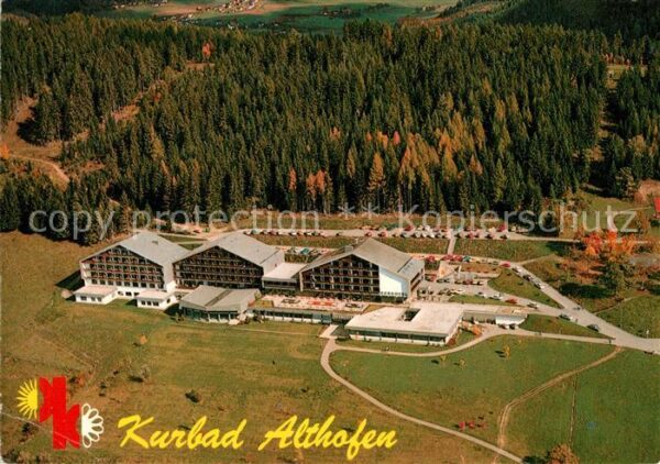 Althofen Fliegeraufnahme Kurbad