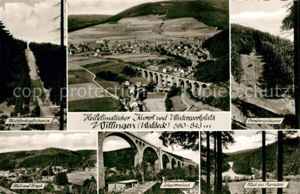 Willingen Sauerland Mühlenkopfschanze Viadukt Orenbergschnz