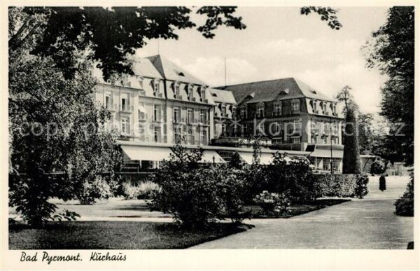 Bad Pyrmont Kurhaus Kurpark