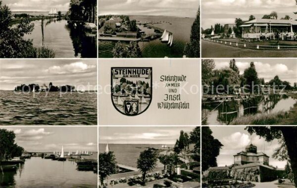 Steinhuder Meer mit Insel Wilhelmstein Teilansichten