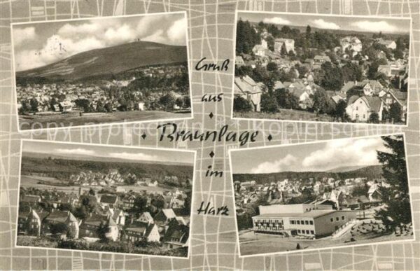 Braunlage Panorama Teilansichten