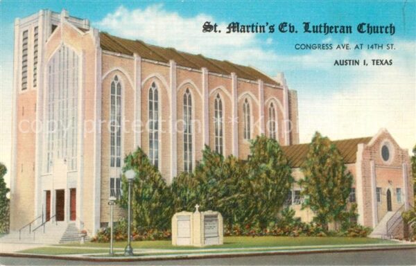 Austin Texas St Martins Ev Lutheran Church