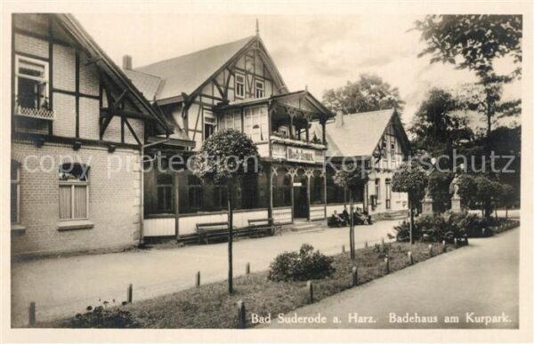 Bad Suderode Badehaus am Kurpark