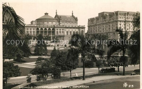 São Paulo Theatro Municipal e Hotel Esplanada