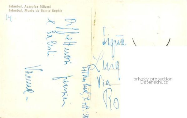 Istanbul Constantinopel Musee de Sainte Sophie – Bild 2