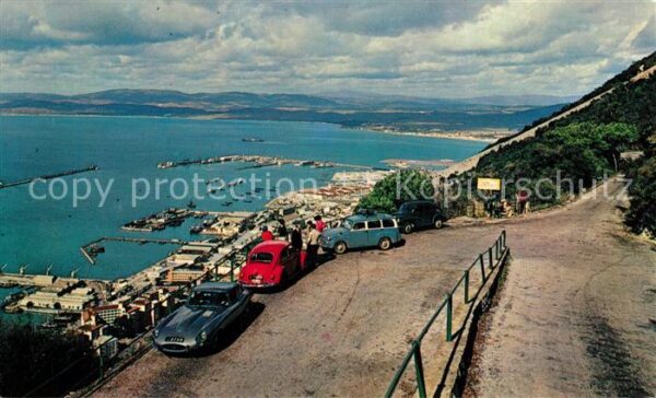 Gibraltar View of Town and Harbour