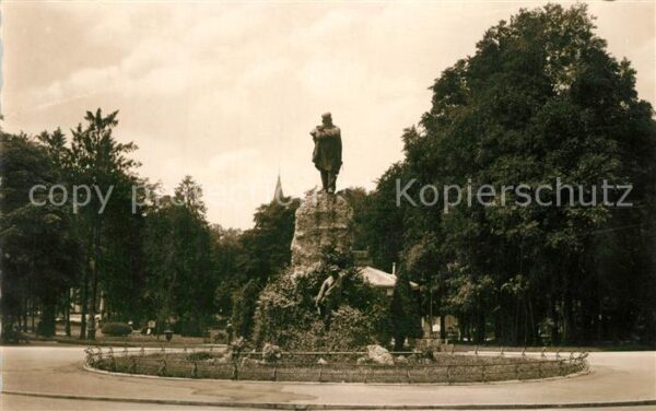 Piacenza Munumento a G Garibaldi Giardini Pubbli