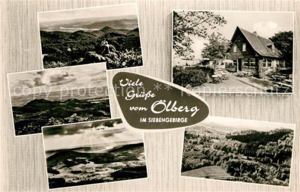 Oelberg Koenigswinter Siebengebirge Berggasthaus Panorama