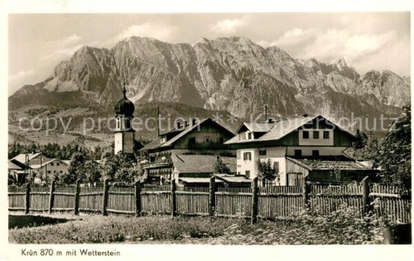 Kruen mit Wetterstein