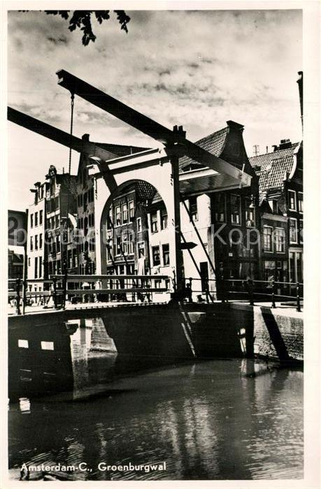Amsterdam Niederlande Groenburgwal