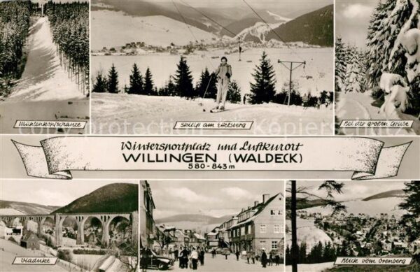 Willingen Sauerland Mühlenkopfschanze Skilift Ettelsberg Gr