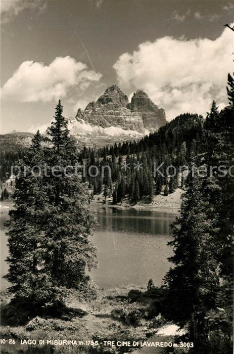 Lago di Misurina Tre Cime di Lavaredo