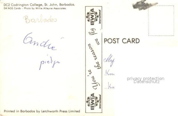 Barbados DC2 Codrington College St John – Bild 2