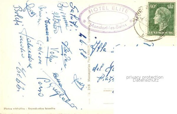 Mondorf-les-Bains Source Marie Adelaide Etablissement the – Bild 2