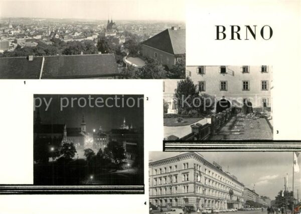 Brno Bruenn Hradu na mesto Rude armady Mendelova po